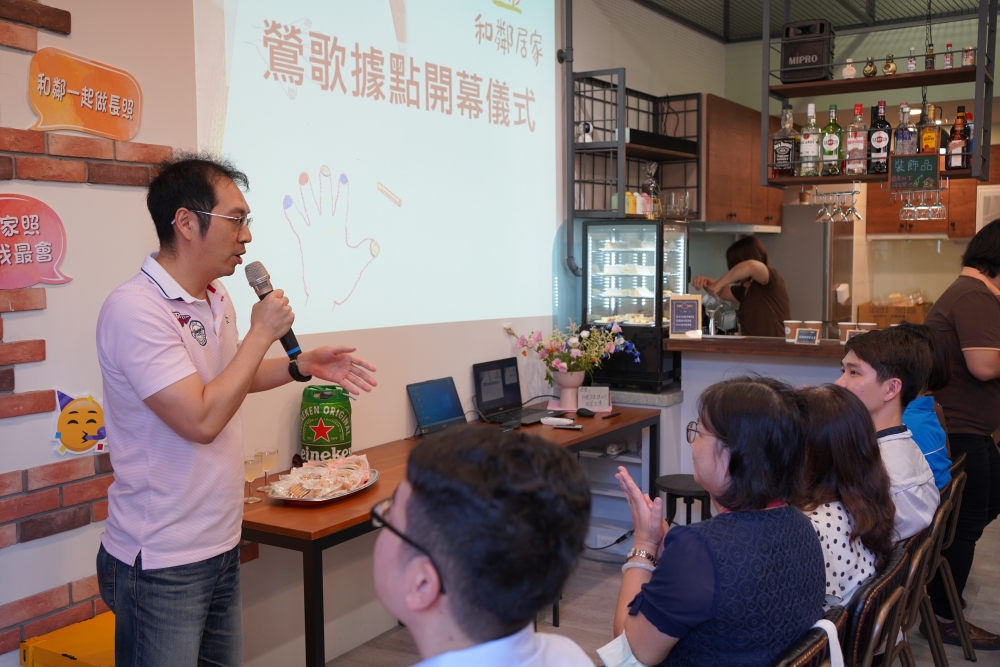 「北護，是和鄰永遠的娘家」是蔡主任對每位創業家的心願
(圖片欲置於『……最好的後盾。』下一行)