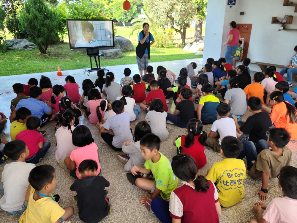 數位文化美感工作坊，攝於瑞源國小