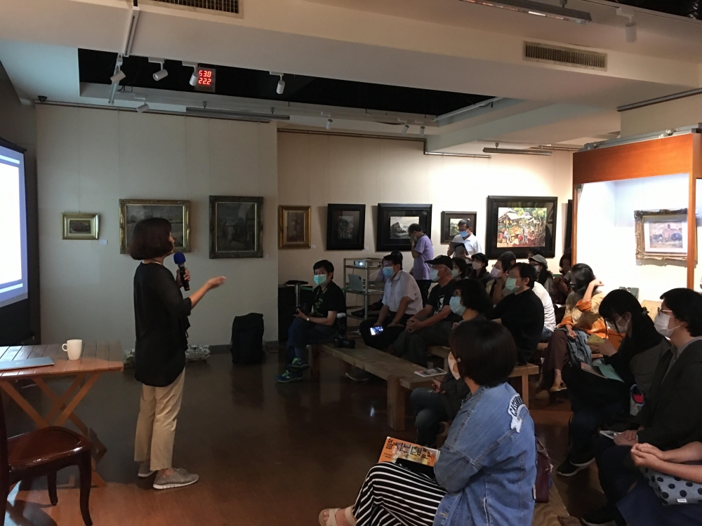 李梅樹紀念館專業實習課程
業師白雪蘭教授專題演講